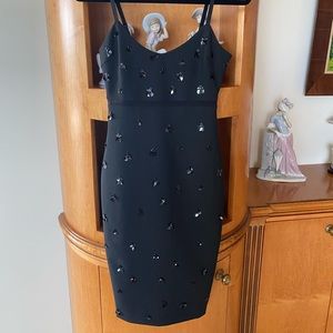 Elizabeth and James black dress